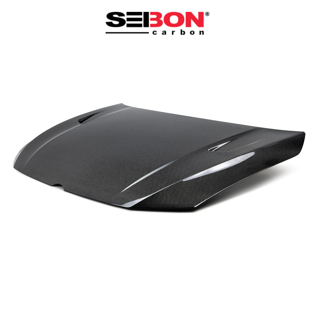 2022-2024年式フォルクスワーゲン ゴルフ GTI 用 セイボンカーボン TMスタイル カーボンファイバー製ボンネット Seibon Carbon TM-Style Carbon Fiber Hood For 2022 VW Golf MK8 (消費税、送料込み)