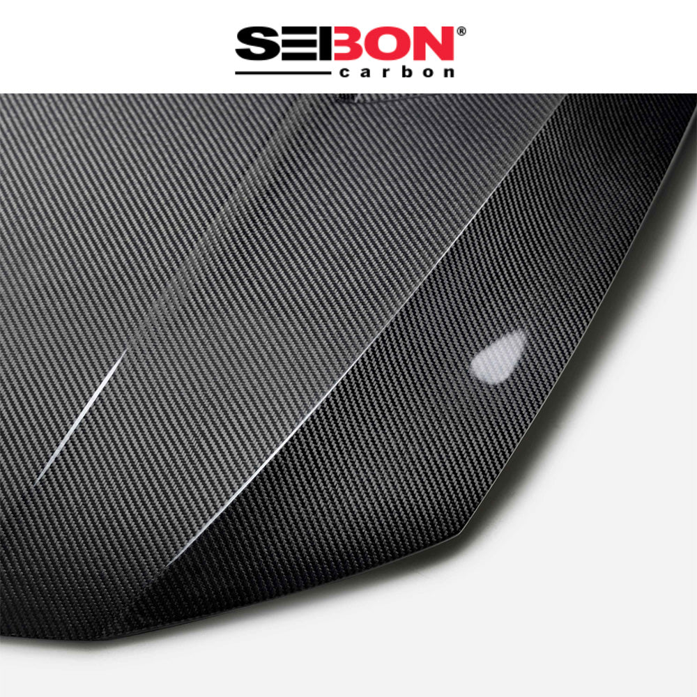 2022-2024年式フォルクスワーゲン ゴルフ GTI 用 セイボンカーボン TMスタイル カーボンファイバー製ボンネット Seibon Carbon TM-Style Carbon Fiber Hood For 2022 VW Golf MK8 (消費税、送料込み)