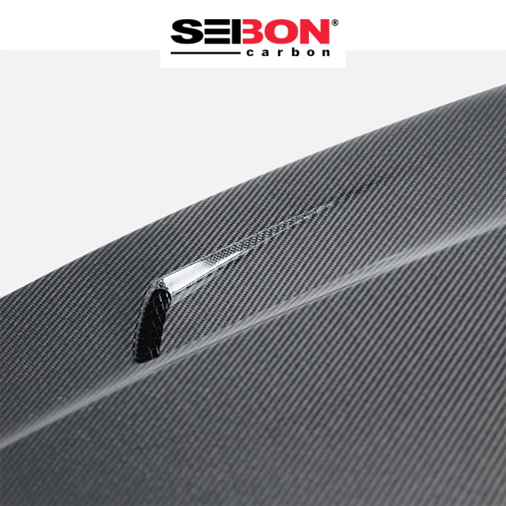 2022-2024年式フォルクスワーゲン ゴルフ GTI 用 セイボンカーボン TMスタイル カーボンファイバー製ボンネット Seibon Carbon TM-Style Carbon Fiber Hood For 2022 VW Golf MK8 (消費税、送料込み)