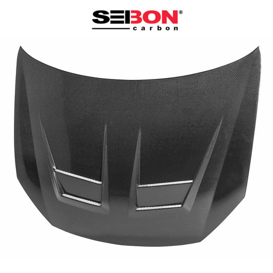 2010-2014年式フォルクスワーゲン ゴルフ GTI 用 セイボンカーボン カーボンファイバー DVスタイル ボンネット Seibon Carbon DV-Style Carbon Fiber Hood For 2010-2014 VW Golf / GTI(送料無料)