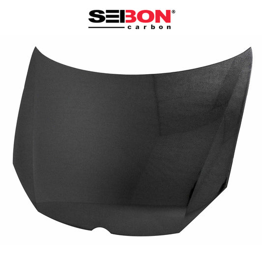2010-2014年式フォルクスワーゲン ゴルフ GTI 用 セイボンカーボン カーボンファイバー OEMスタイル ボンネット Seibon Carbon OEM-Style Carbon Fiber Hood For 2010-2014 VW Golf / GTI (送料無料)