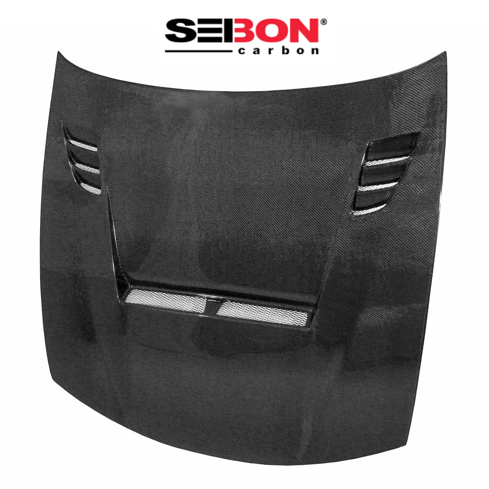1997-1998年式 日産 シルビアＳ１４用 セイボンカーボン 純正スタイル カーボンファイバー製ボンネット　Seibon Carbon TA-Style Carbon Fiber Hood For 1997-1998 Nissan 240SX (消費税、送料込み)