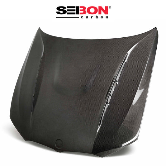2019-2025年式ＢＭＷ ３シリーズ(BMW 3 Series)用 セイボンカーボン THスタイル カーボンファイバー製ボンネット　Seibon Carbon TH-Style Carbon Fiber Hood For 2019-2025 BMW G20 3 Series (消費税、送料込み)