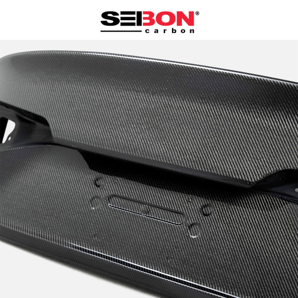 2022-2025年式 ホンダシビック用 セイボンカーボン 純正スタイル カーボンファイバー製トランクカバー　Seibon Carbon OEM-Style Carbon Fiber Trunk Lid For 2022-2025 Honda Civic Sedan (消費税、送料込み)