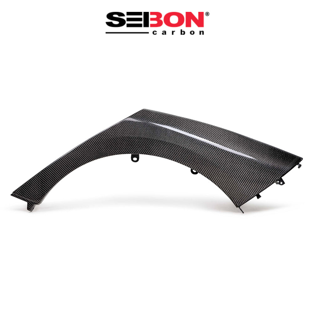2023-2025年式トヨタ ＧＲカローラ用 セイボンカーボン カーボンファイバー製リアフェンダートリムセット　Seibon Carbon Carbon Fiber Rear Fender Trims For 2023-2025 Toyota GR Corolla (消費税、送料込み)