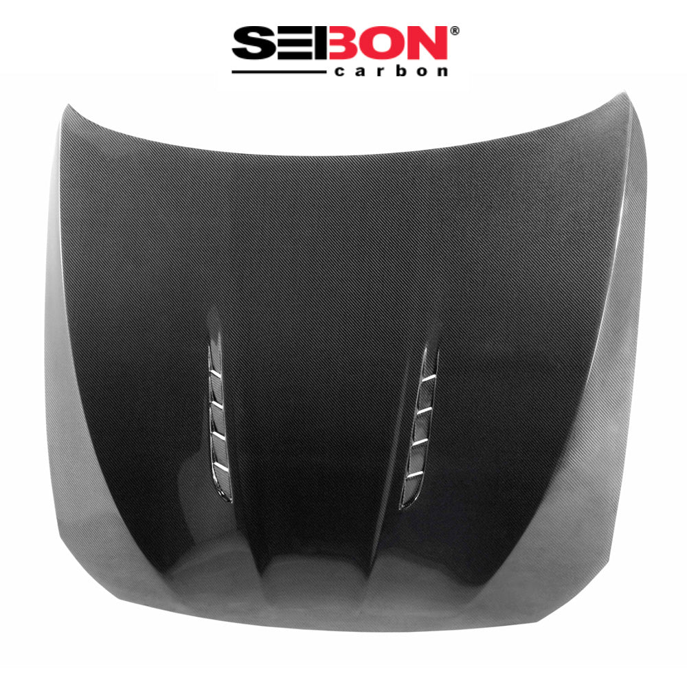 2011-2016年式ＢＭＷ ５シリーズ用 セイボンカーボン BTスタイル カーボンファイバー製ボンネット　Seibon Carbon BT-Style Carbon Fiber Hood For 2011-2016 5-Series And 2013-2016 M5 (消費税、送料込み)