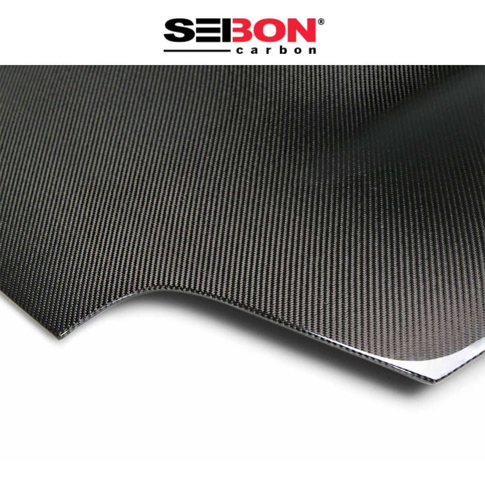 1993-1998年式 トヨタ スープラ用 セイボンカーボン KBスタイル カーボンファイバー製ボンネット　Seibon Carbon KB-Style Carbon Fiber Hood For 1993-1998 Toyota Supra (消費税、送料込み)