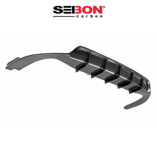2016-2021年式 ホンダ シビック用 セイボンカーボン TRスタイル カーボンファイバー製リアリップ　Seibon Carbon TR-Style Carbon Fiber Rear Lip For 2016-2018 Honda Civic 4 Dr (消費税、送料込み)