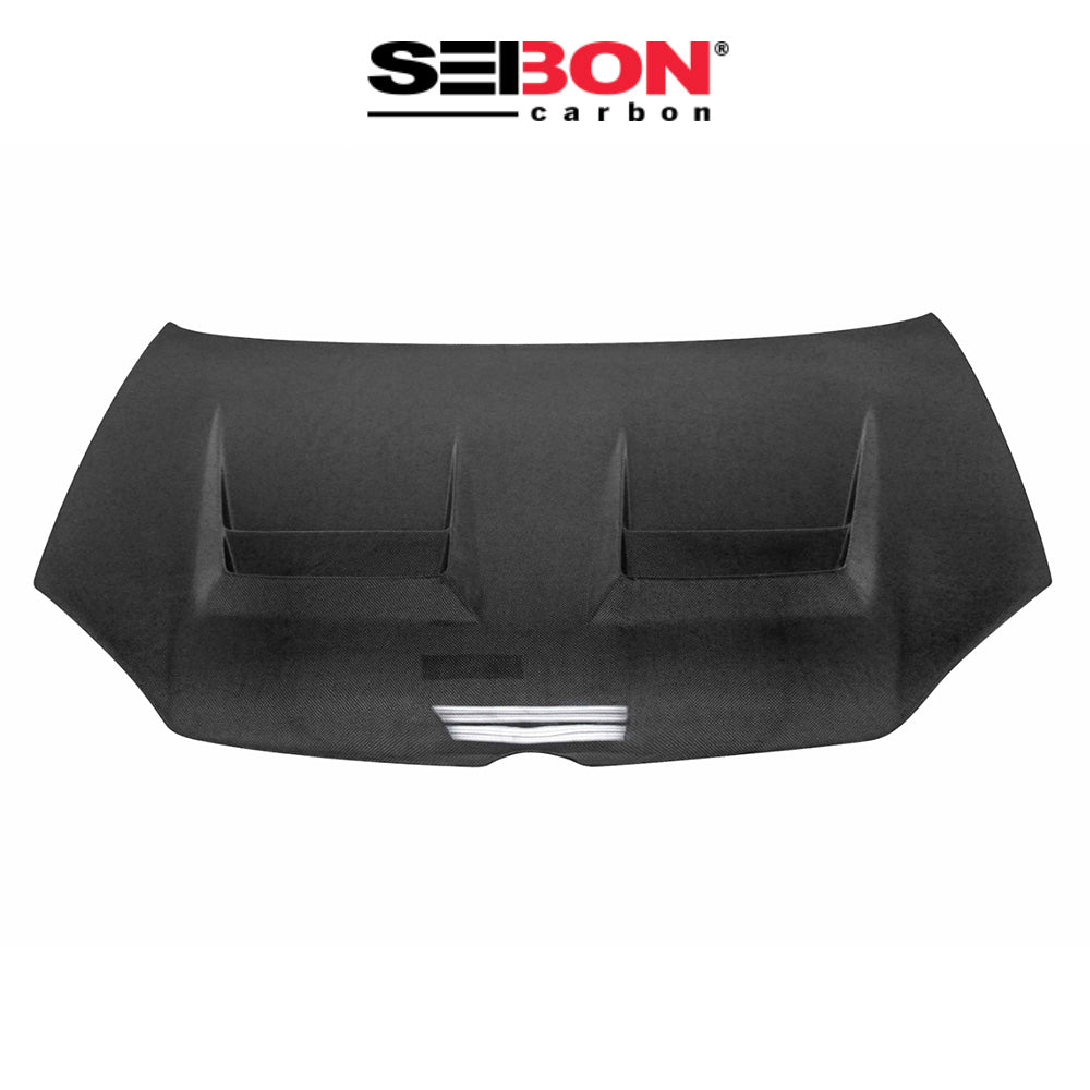 2006-2009年式フォルクスワーゲン ゴルフ GTI 用 セイボンカーボン DVスタイル カーボンファイバー製ボンネット　Seibon Carbon DV-Style Carbon Fiber Hood For 2006-2009 VW Golf GTI (消費税、送料込み)