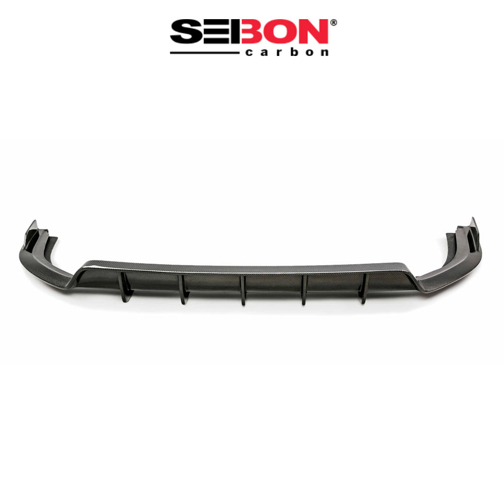 2016-2021年式 ホンダ シビック用 セイボンカーボン TRスタイル カーボンファイバー製リアリップ　Seibon Carbon TR-Style Carbon Fiber Rear Lip For 2016-2018 Honda Civic 4 Dr (消費税、送料込み)