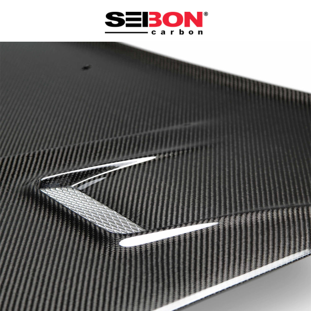 1993-1998年式 トヨタ スープラ用 セイボンカーボン KBスタイル カーボンファイバー製ボンネット　Seibon Carbon KB-Style Carbon Fiber Hood For 1993-1998 Toyota Supra (消費税、送料込み)
