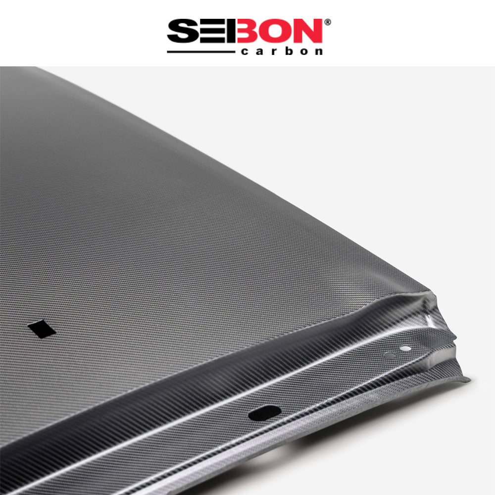 2019-2025年式トヨタ カローラスポーツ用 セイボンカーボン ドライカーボンファイバー製ルーフ(マット仕上げ)　Seibon Carbon Dry Carbon Fiber Roof For 2019-2025 Toyota Corolla Hatchback / GR Corolla - Matte (消費税、送料込み)