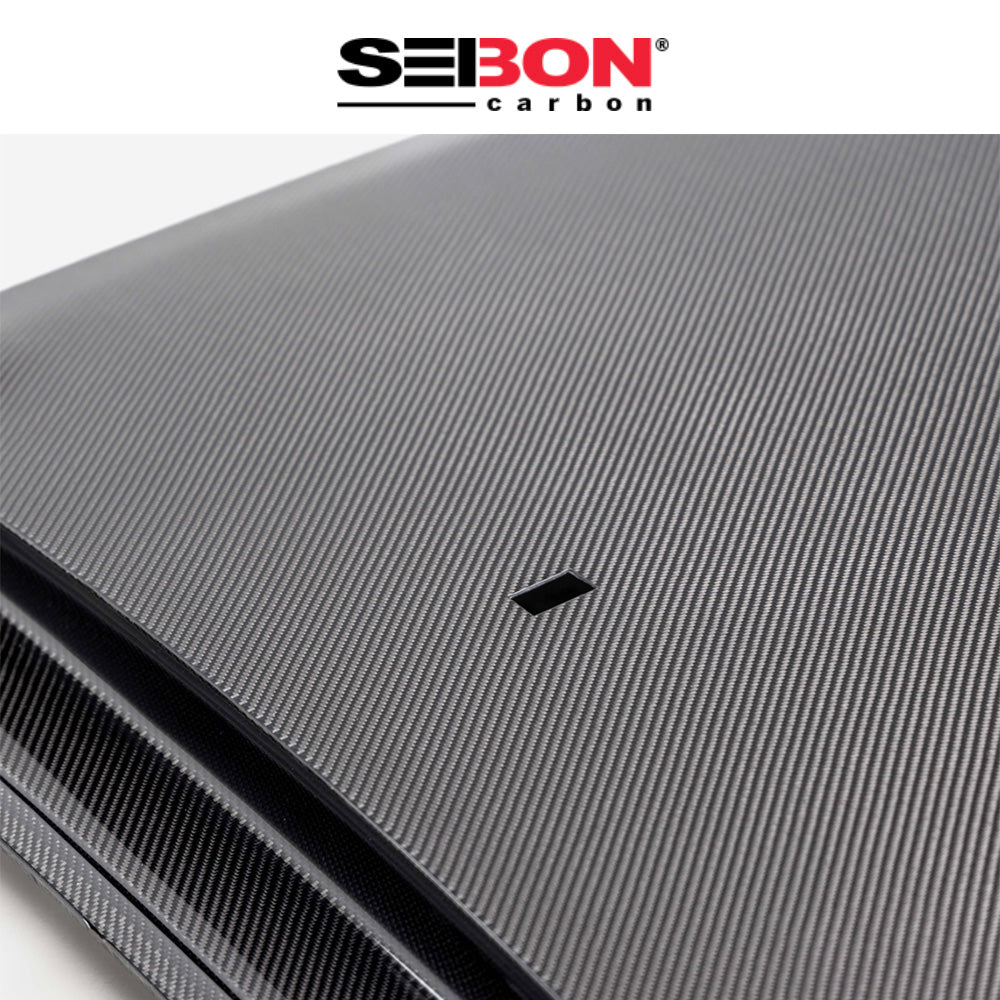 2019-2025年式トヨタ カローラスポーツ用 セイボンカーボン ドライカーボンファイバー製ルーフ(グロス仕上げ)　Seibon Carbon Dry Carbon Fiber Roof For 2019-2025 Toyota Corolla Hatchback / GR Corolla - Gloss (消費税、送料込み)