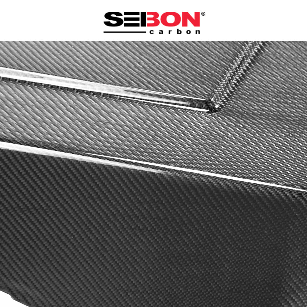 2013-2020年式 トヨタ８６ 用 セイボンカーボン カーボンファイバー製リアシートパネル(２ピース) Seibon Carbon Carbon Fiber Rear Seat Panels For 2013-2020 Scion FRS / Subaru BRZ (2 Pieces) (消費税、送料込み)