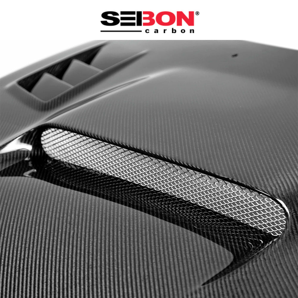 2008-2014年式 スバル WRX S4用 セイボンカーボン カーボンファイバー CWスタイル ボンネット Seibon Carbon CW-Style Carbon Fiber Hood For 2008-2014 Subaru WRX/STi (消費税、送料込み)