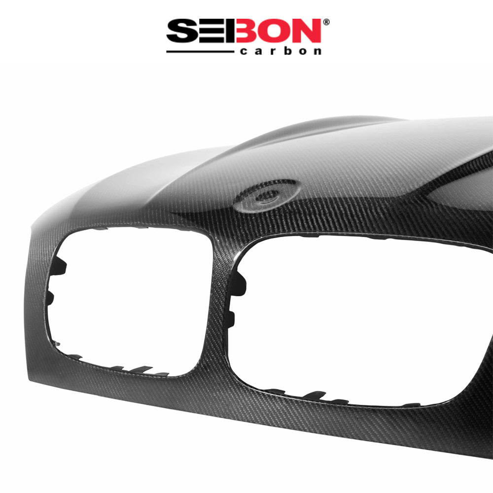 2008-2014年式 ＢＭＷ Ｘ６用 セイボンカーボン THスタイル カーボンファイバー製ボンネット　Seibon Carbon TH-Style Carbon Fiber Hood For 2007-2014 BMW X5/X6 (消費税、送料込み)