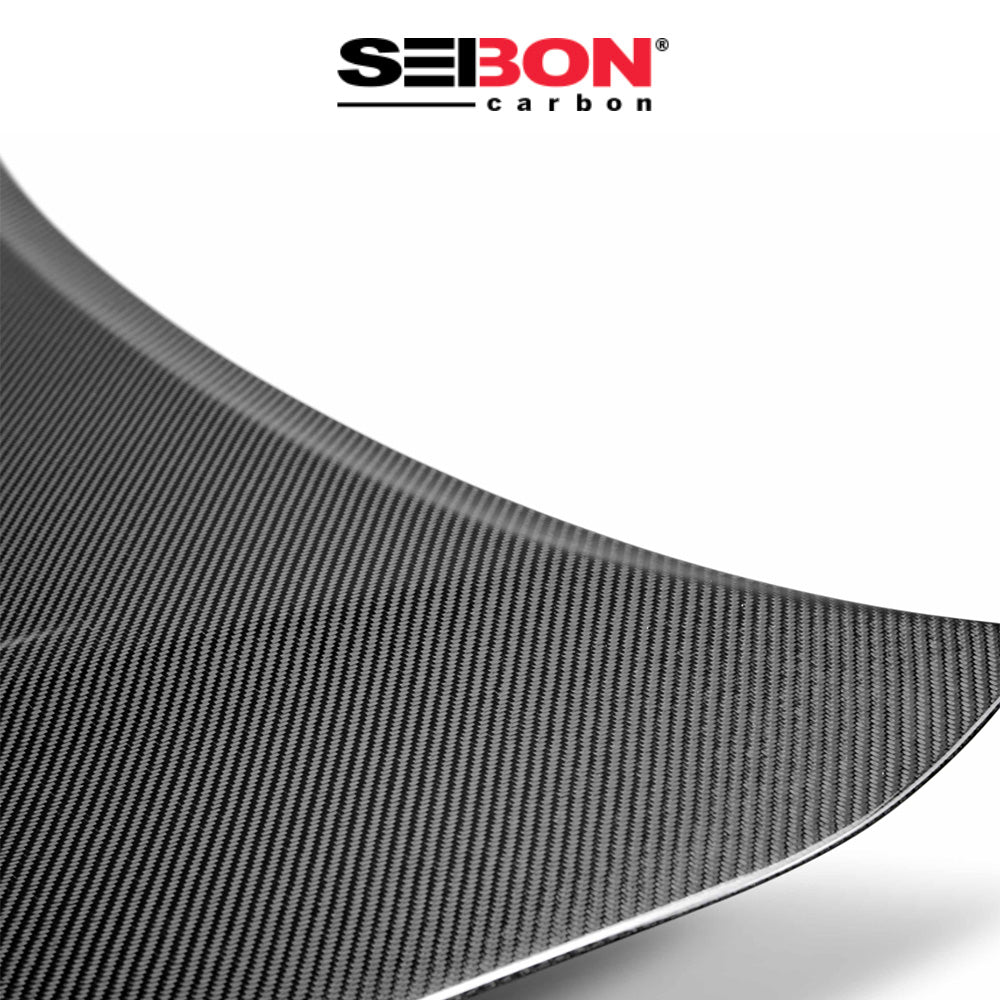 2014-2015年式 ホンダ シビック クーペ用 セイボンカーボン TSスタイル カーボンファイバー製ボンネット　Seibon Carbon TS-Style Carbon Fiber Hood For 2014-2015 Honda Civic 2DR (消費税、送料込み)