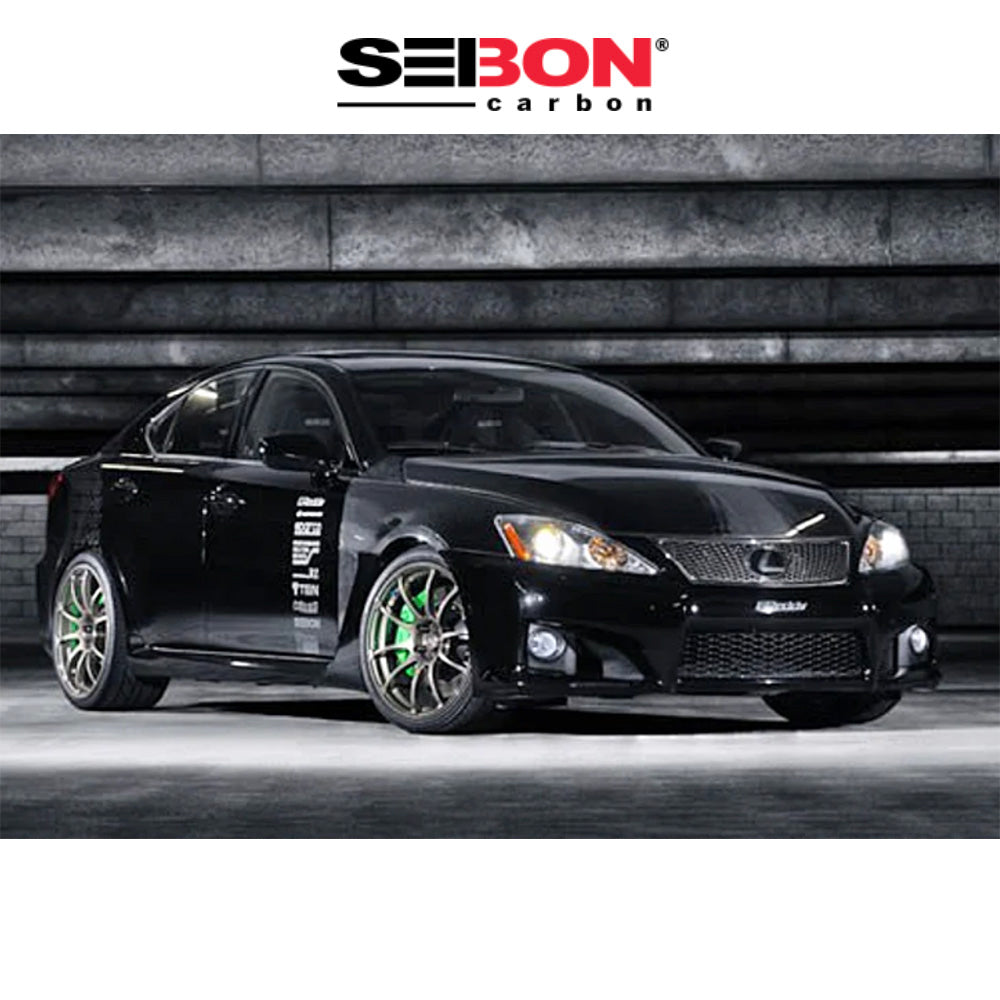 2008-2014年式レクサス ＩＳ Ｆ用 セイボンカーボン 純正スタイル カーボンファイバー製ボンネット　Seibon Carbon OEM-Style Carbon Fiber Hood For 2008-2014 Lexus ISF (消費税、送料込み)