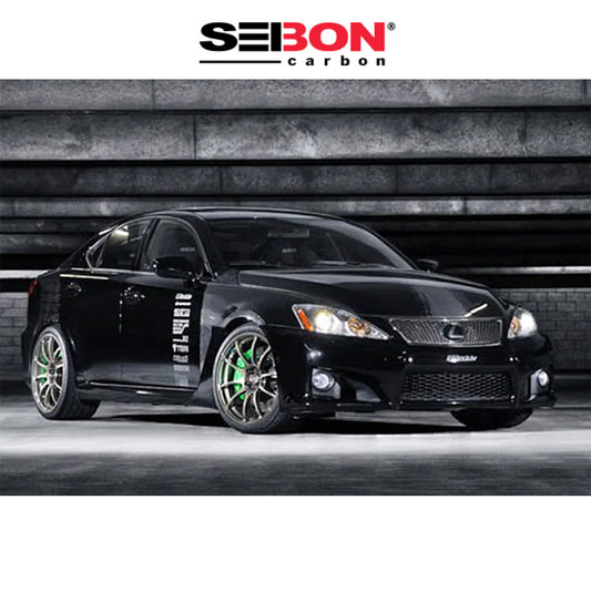 2008-2014年式レクサス ＩＳ Ｆ用 セイボンカーボン 純正スタイル カーボンファイバー製ボンネット　Seibon Carbon OEM-Style Carbon Fiber Hood For 2008-2014 Lexus ISF (消費税、送料込み)