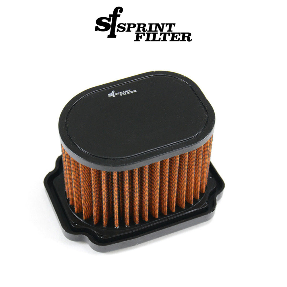 2016-2025年式ヤマハ ＸＳＲ７００用スプリントフィルター製 P08 高性能エアフィルター　Sprint Filter P08 FZ-07/MT-07 (14-26), Tracer/XSR700 (16-24), and YZF-R7 (21-25) (消費税、送料込み)