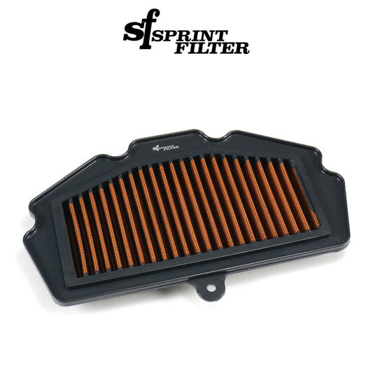2018-2024年式カワサキ Ｎｉｎｊａ ４００用スプリントフィルター製 P08 高性能エアフィルター　Sprint Filter P08 Kawasaki Ninja 250 (18-23), Ninja 400 (18-24), Ninja ZX-4R/RR (23-26), Ninja 500 (24-26), Ninja 7 Hybrid (消費税、送料込み)