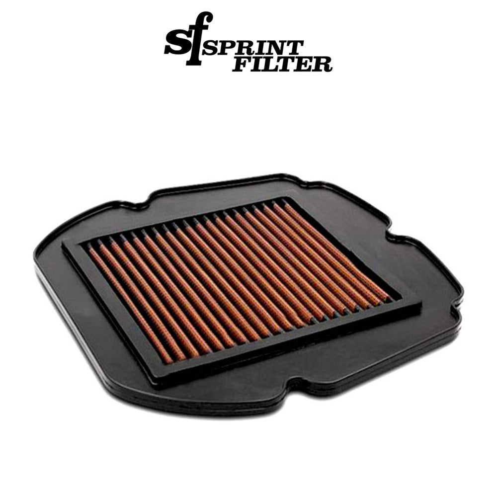 2016-2026年式スズキ ＳＶ６５０用スプリントフィルター製 P08 高性能エアフィルター　Sprint Filter P08 Suzuki SV650 (16-26) and Gladius SFV650 (09-15) (消費税、送料込み)