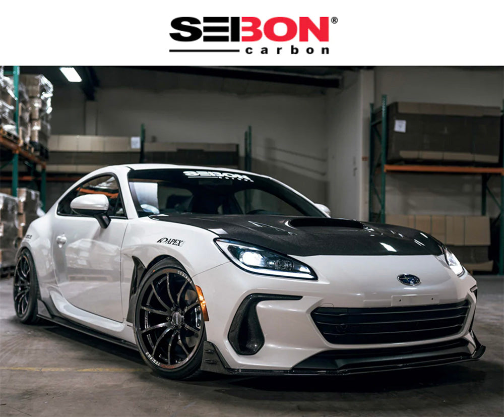 2022-2025年式 スバル BRZ用 セイボンカーボン FAスタイル カーボンファイバー製ボンネット Seibon Carbon FA-Style Carbon Fiber Hood For 2022-2025 Toyota GR86/ Subaru BRZ  (消費税、送料込み)