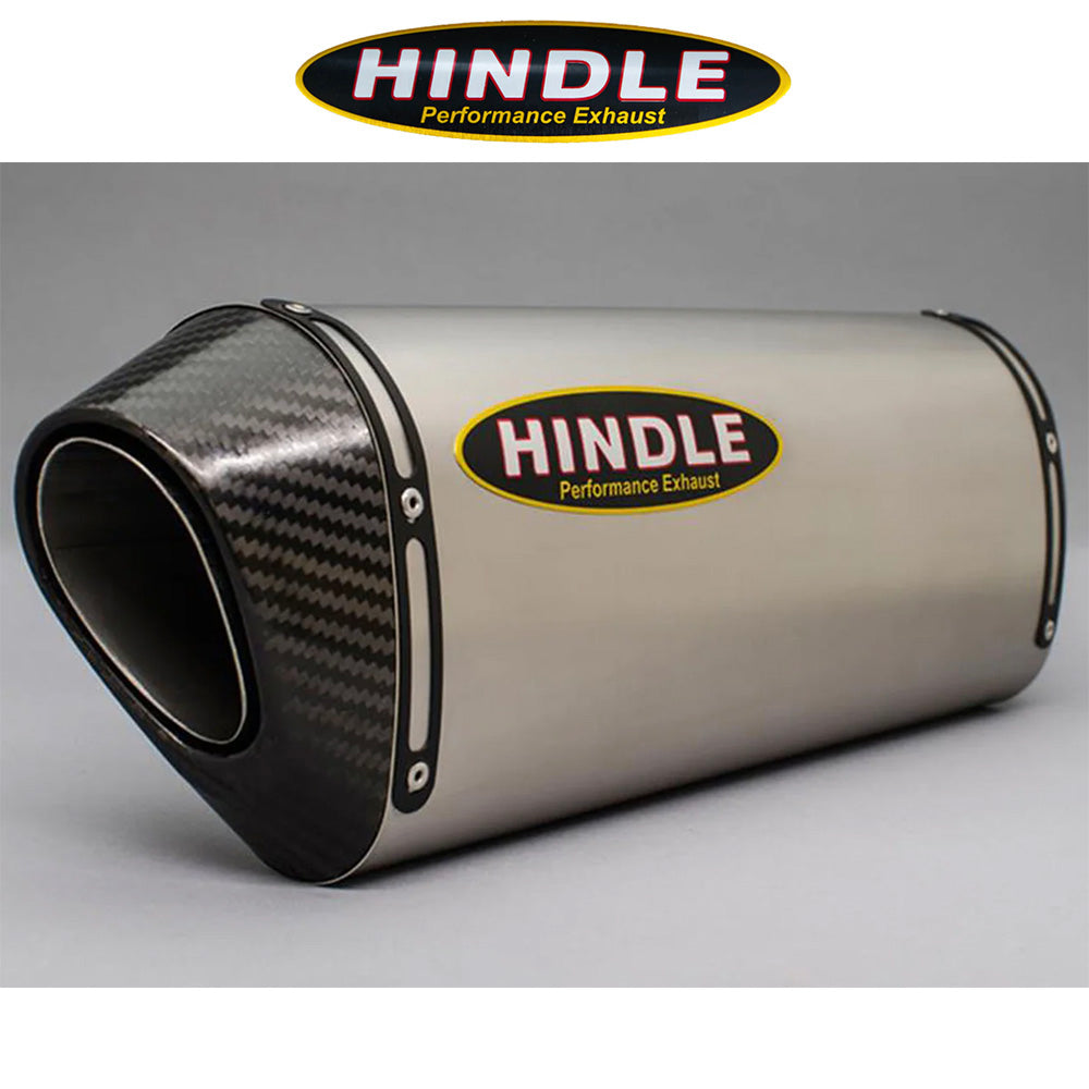 2022-2025年式スズキハヤブサ（ＧＳＸ１３００Ｒ　Ｈａｙａｂｕｓａ）用 ヒンドル製エボリューション フル排気システム(チタン製マフラー、カーボンキャップ付き)　Hindle 75-0274 Hindle Evolution Full System Suzuki Hayabusa (消費税、送料込み)