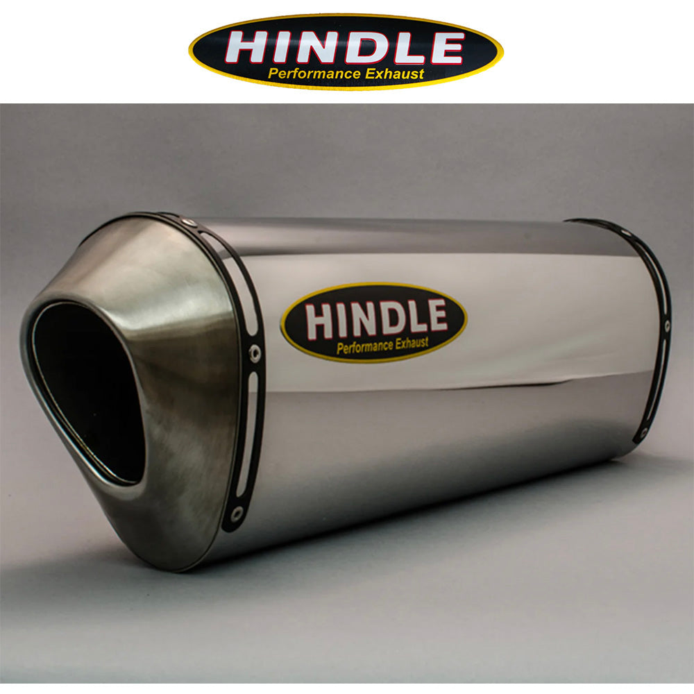 2022-2025年式スズキハヤブサ（ＧＳＸ１３００Ｒ　Ｈａｙａｂｕｓａ）用 ヒンドル製エボリューション フル排気システム(ステンレス製マフラー、ステンレスキャップ付き)　Hindle 75-0274 Hindle Evolution Full System Suzuki Hayabusa (消費税、送料込み)