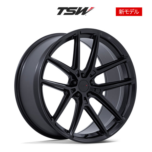 アウディ ＴＴクーペ用TSW イモラ 20x9J ET 45 フロント、リア マットブラック フロー成形アルミニウムホイール４本セット　TSW IMOLA 20X9 5X112 66 +45 M-BLK (消費税、送料込み)