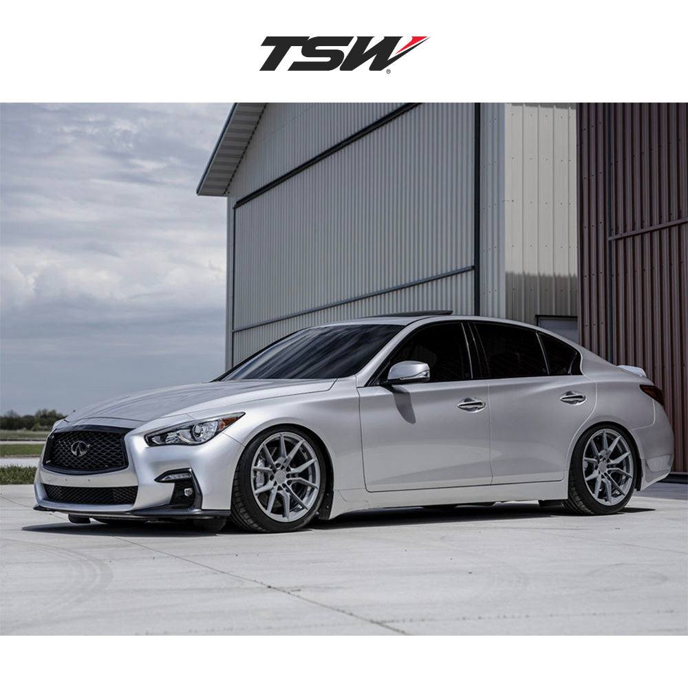 日産フェアレディＺ (Nissan Z)用 TSW ネプチューン 18x8J ET 35 フロント 18x9.5J ET 39 リア バトルシップグレー ホイール４本セット TSW TW NEPTUNE 18X8 5X114 +35 76 BTL GRAY / TW NEPTUNE 18X9.5 5X114 +39 76 BTL GRAY (送料無料)