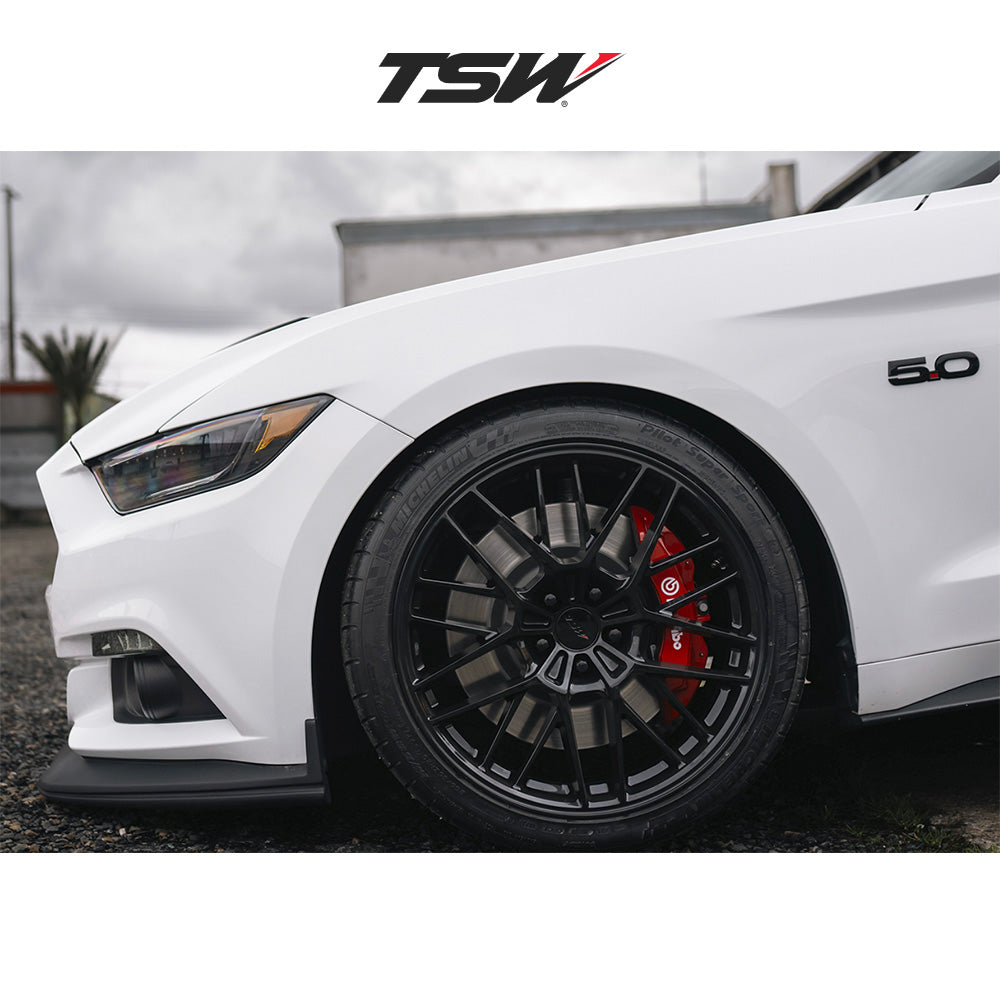 日産フェアレディＺ (Nissan Z)用 TSW デイトナ 19x8.5J ET 35 フロント 19x9.5J ET 25 リア グロスブラック ホイール４本セット TSW DAYTONA 19X8.5 5X4.5 72 +35 G-BLK / DAYTONA 19X9.5 5X4.5 72 +25 G-BLK (送料無料)