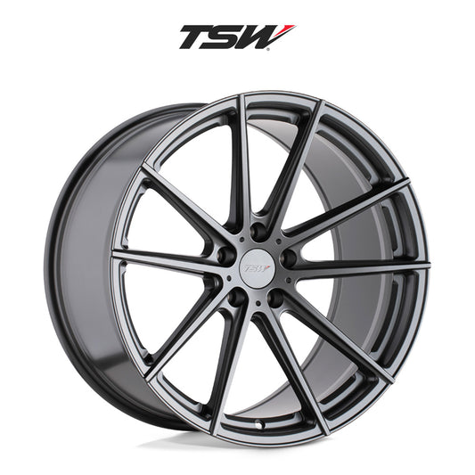日産 フェアレディZ (Nissan 370Z)用 TSW バサースト 20x9.5J ET 35 フロント 20x10.5 ET 25 リア グロスガンメタル ホイール４本セット TSW TW BATHURST 20X9.5 5X114 +35 76 G-GNMTL / TW BATHURST 20X10.5 5X114 +25 76 G-GNMTL (送料無料)