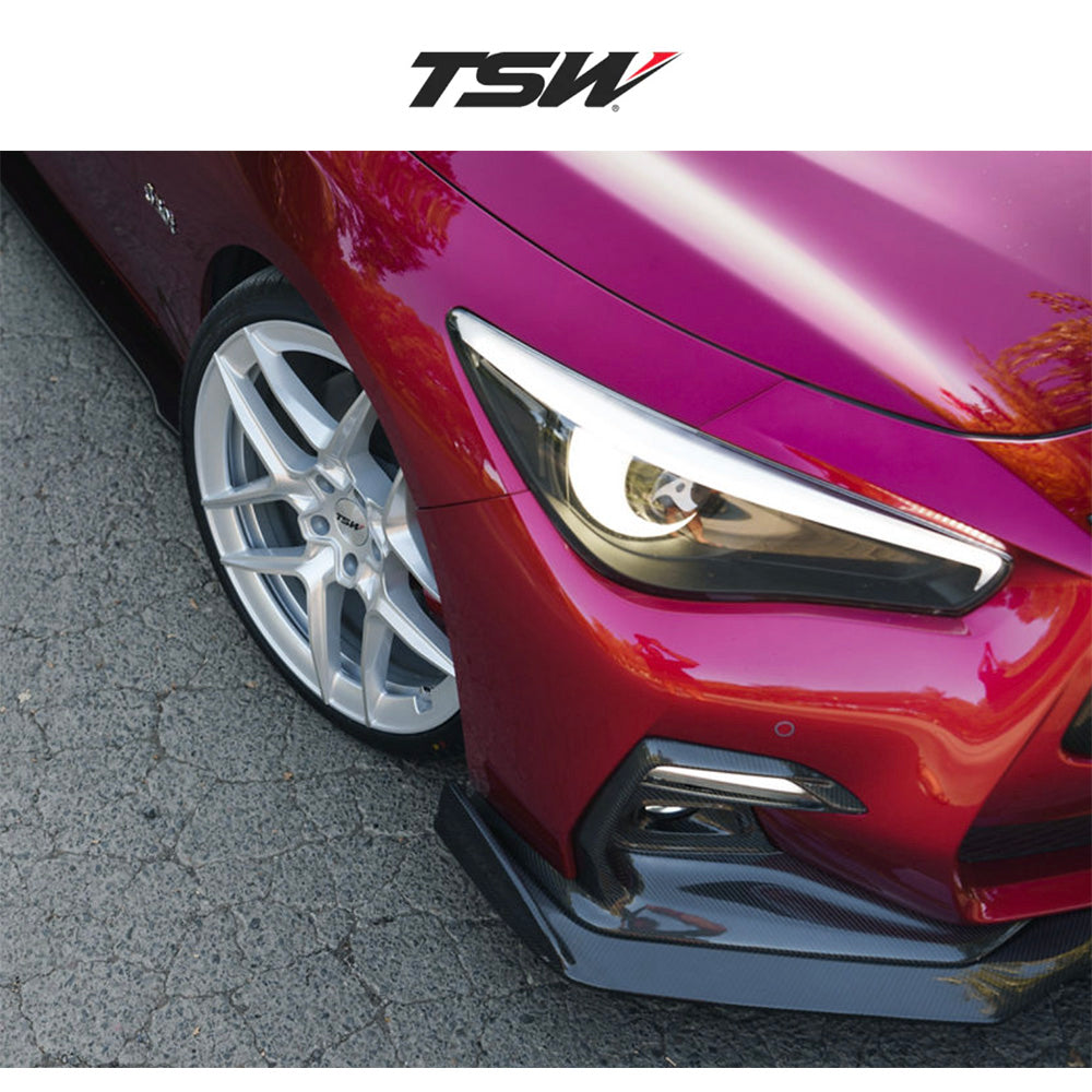 テスラモデルＹ用TSW スリップストリーム 20x9J ET 35 フロント、リア グロスシルバー マシンドフェイス フロー成形アルミニウムホイール４本セット　TSW SLIPSTREAM 20X9 5X4.5 72 +35 GSLV-MCH (消費税、送料込み)