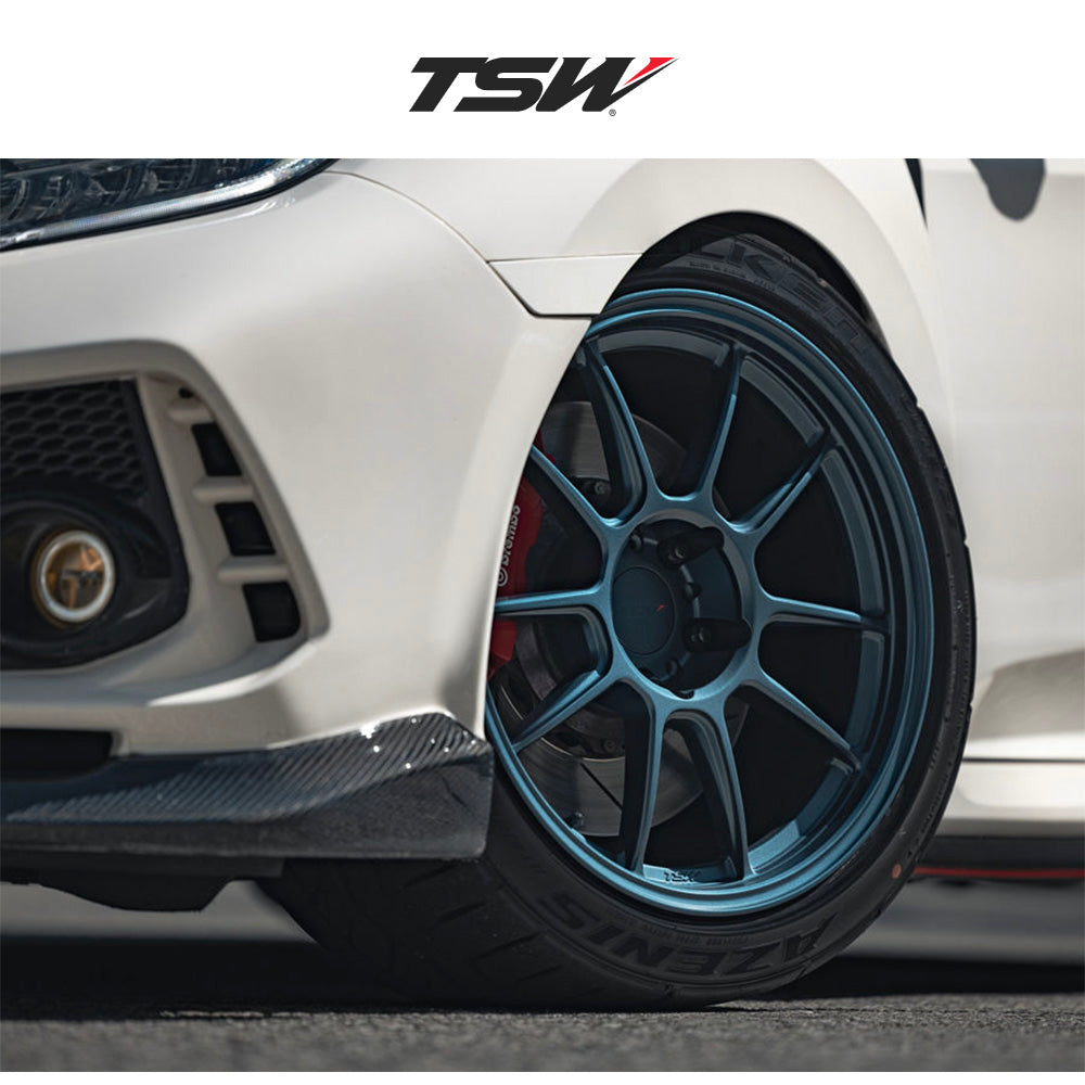 ホンダ シビック　タイプＲ (Honda Civic Type-R)用 TSW イマトラ サテンダークブルー 18x8.5J ET 35 フロント&リア ホイール４本セット TSW IMATRA 18X8.5 5X120 76 +35 S-BLUE (送料無料)