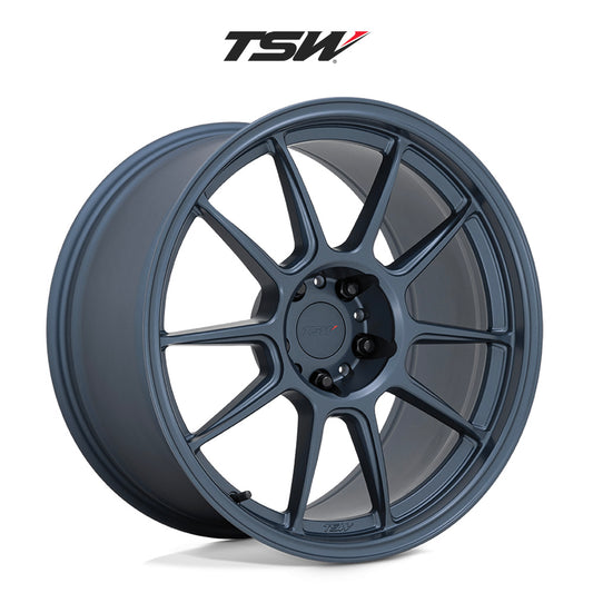 スバルＢＲＺ (Subaru BRZ)用 TSW イマトラ 18x8.5J ET 38 フロント&リア サテンダークブルー ホイール４本セット TSW IMATRA 18X8.5 5X100 72.1 +38 S-BLUE (送料無料)