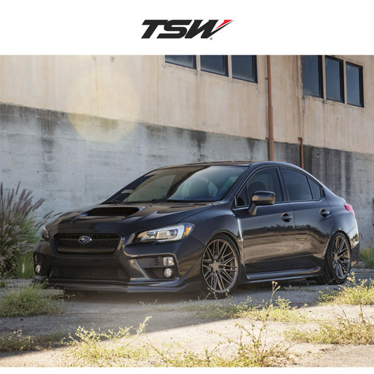 スバルＷＲＸ (Subaru WRX)用 TSW ペスカーラ 19x9.5J ET 40 フロント&リア ブロンズ ホイール４本セット TSW TW PESCARA 19X9.5 5X114 +40 76 BRNZ (送料無料)