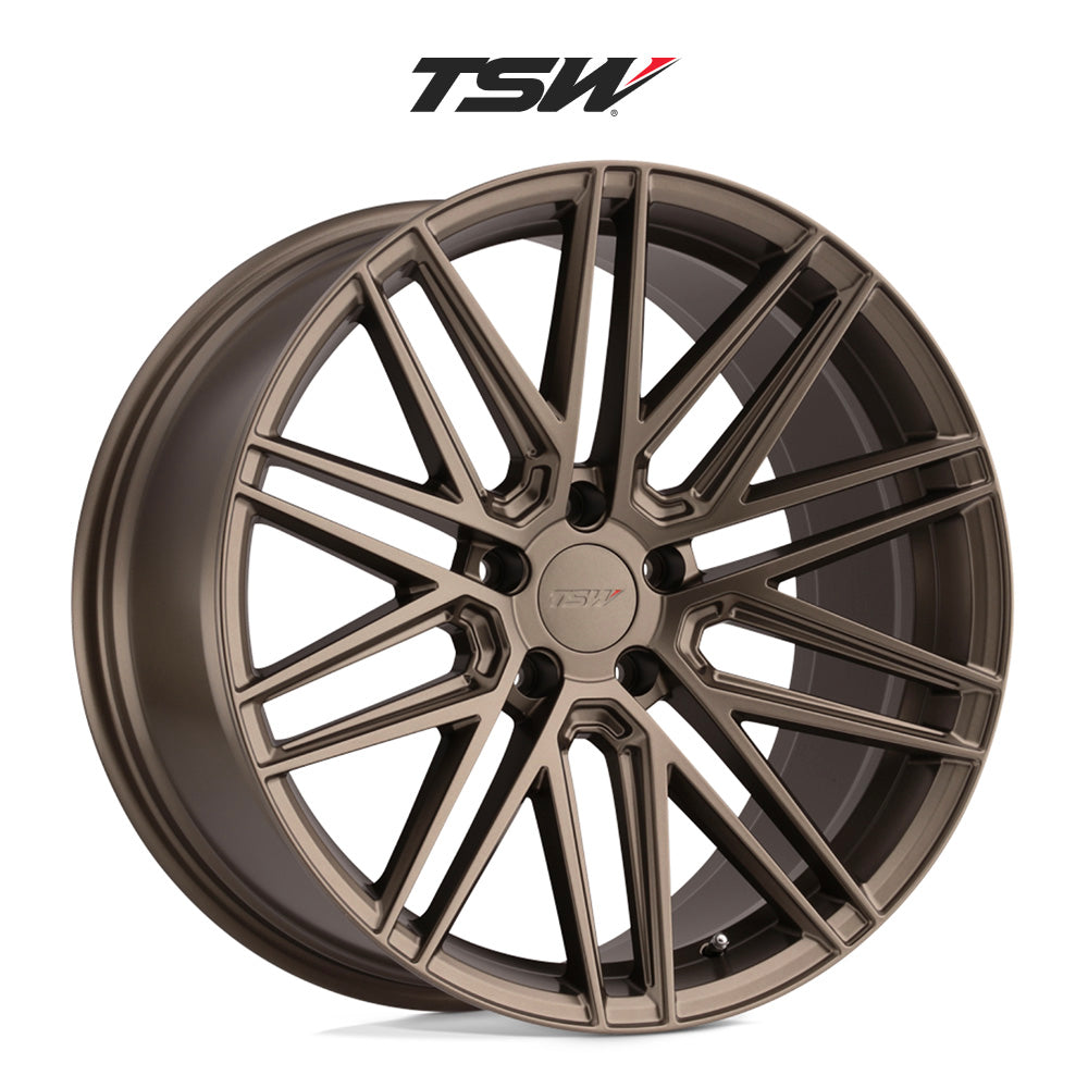 スバルＷＲＸ (Subaru WRX)用 TSW ペスカーラ 19x9.5J ET 40 フロント&リア ブロンズ ホイール４本セット TSW TW PESCARA 19X9.5 5X114 +40 76 BRNZ (送料無料)