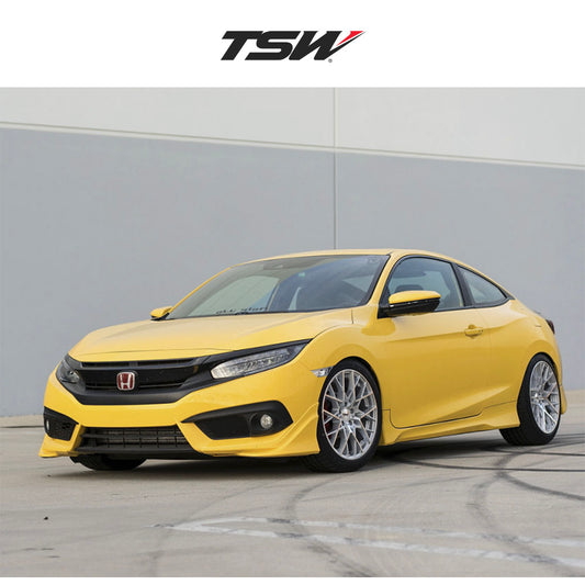 ホンダシビック (Honda Civic)用 TSW セブリング 17x8J ET 40 フロント&リア シルバー / ミラーカットフェイス ホイール４本セット TSW TW SEBRING 17X8 5X114 +40 76 SLV MIR (送料無料)