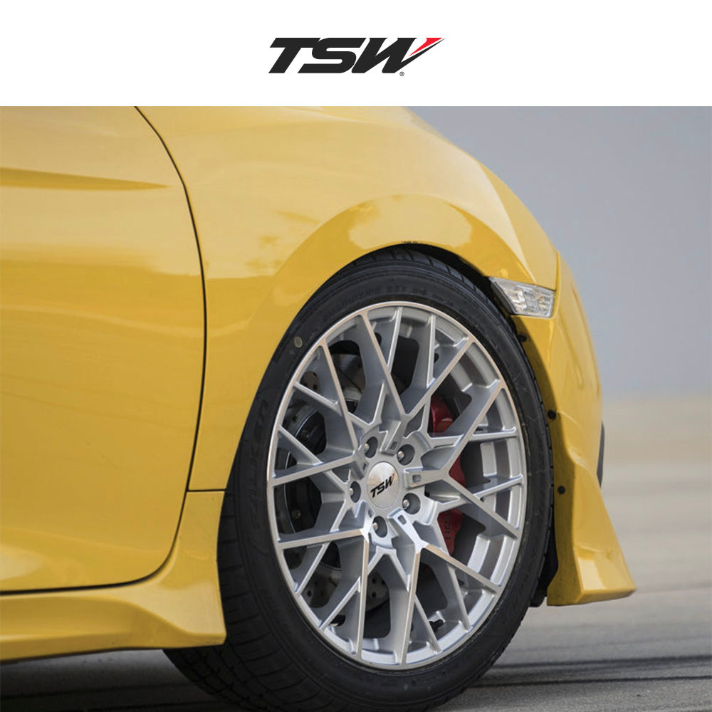日産 フェアレディZ (Nissan 370Z)用 TSW セブリング 19x8.5J ET 20 フロント 19x9.5 ET 20 リア シルバー / ミラーカットフェイス ホイール４本セット TSW TW SEBRING 19X8.5 5X114 +20 76 SLV MIR / TW SEBRING 19X9.5 5X114 +20 76 SLV MIR (送料無料)