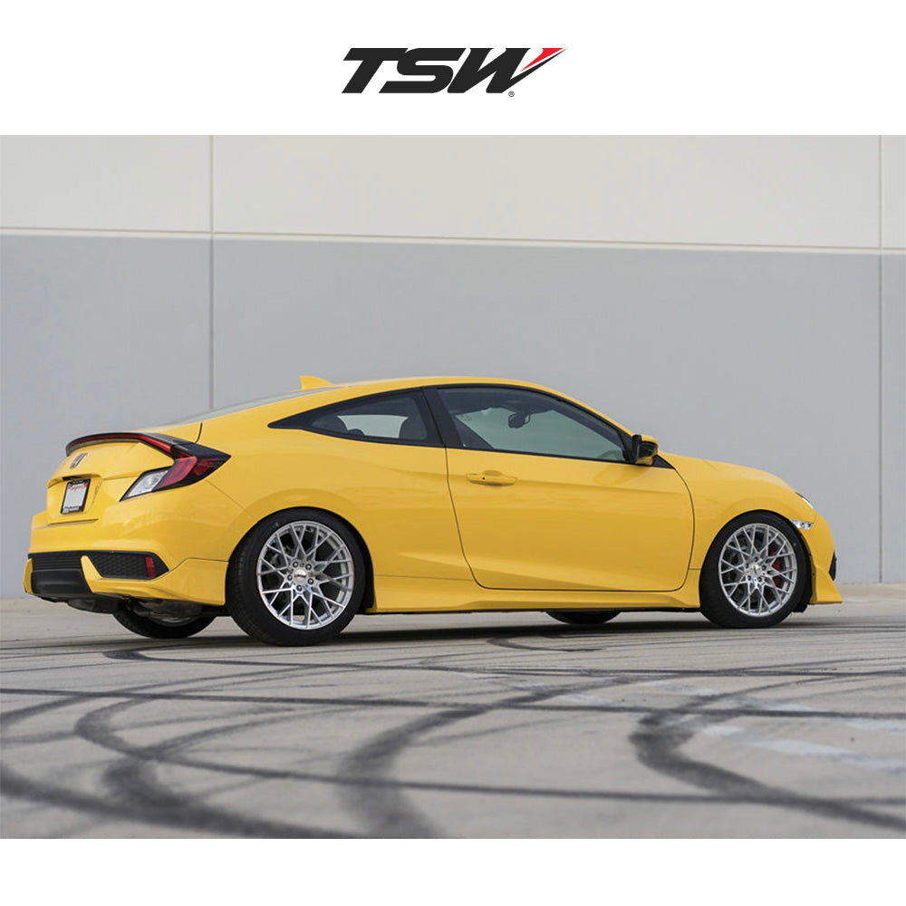 日産 フェアレディZ (Nissan 370Z)用 TSW セブリング 19x8.5J ET 20 フロント 19x9.5 ET 20 リア シルバー / ミラーカットフェイス ホイール４本セット TSW TW SEBRING 19X8.5 5X114 +20 76 SLV MIR / TW SEBRING 19X9.5 5X114 +20 76 SLV MIR (送料無料)