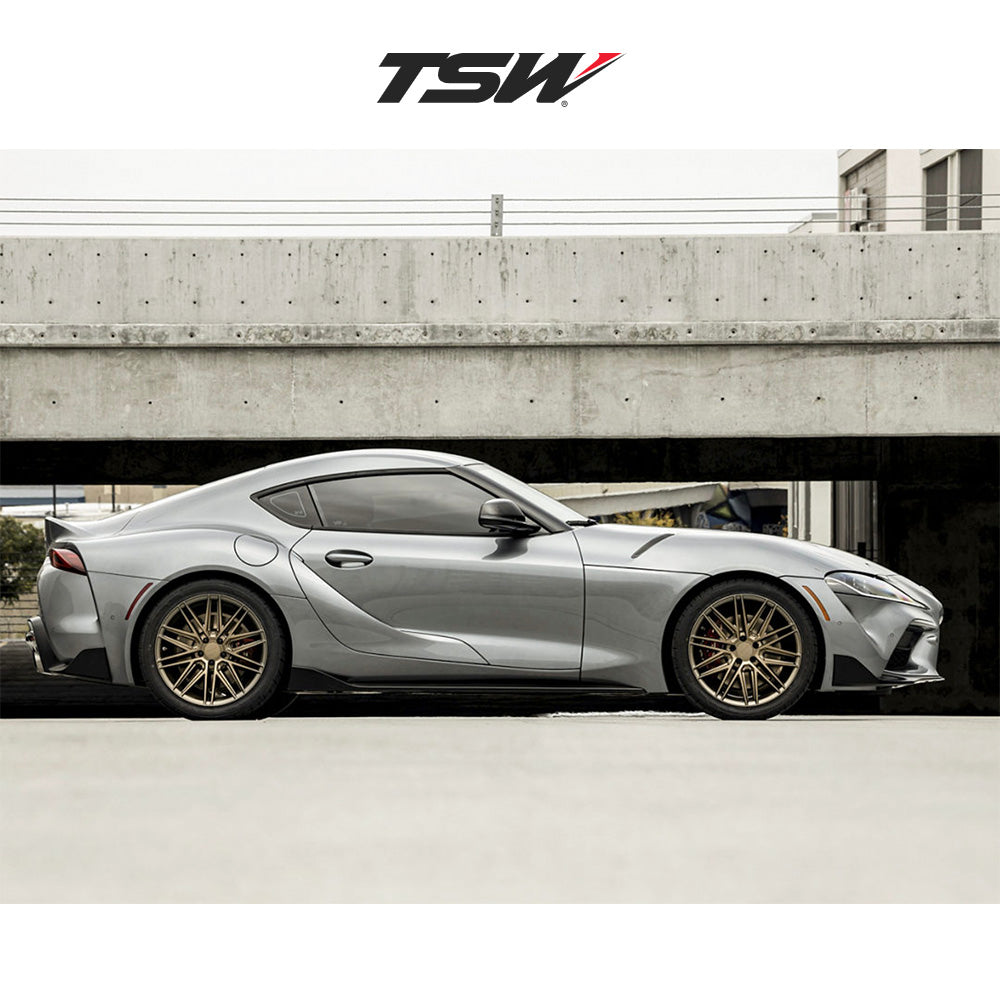 ホンダ シビック　タイプＲ用 TSW ペスカーラ 18x8.5J ET 35 フロント&リア グロスブラック ホイール４本セット TSW TW PESCARA 18X8.5 5X120 +35 76 G-BLK (送料無料)