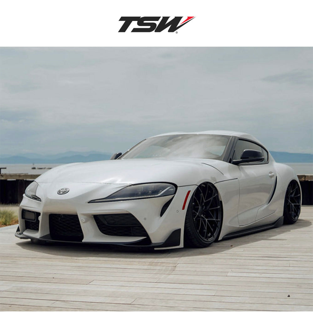 日産 フェアレディZ (Nissan 370Z)用 TSW セクター 20x9J ET 30 フロント 20x10.5 ET 23リア セミグロスブラック ホイール４本セット TSW TW SECTOR 20X9 5X114 +30 76.1 SG-BLK / TW SECTOR 20X10.5 5X114 +23 76.1 SG-BLK (送料無料)