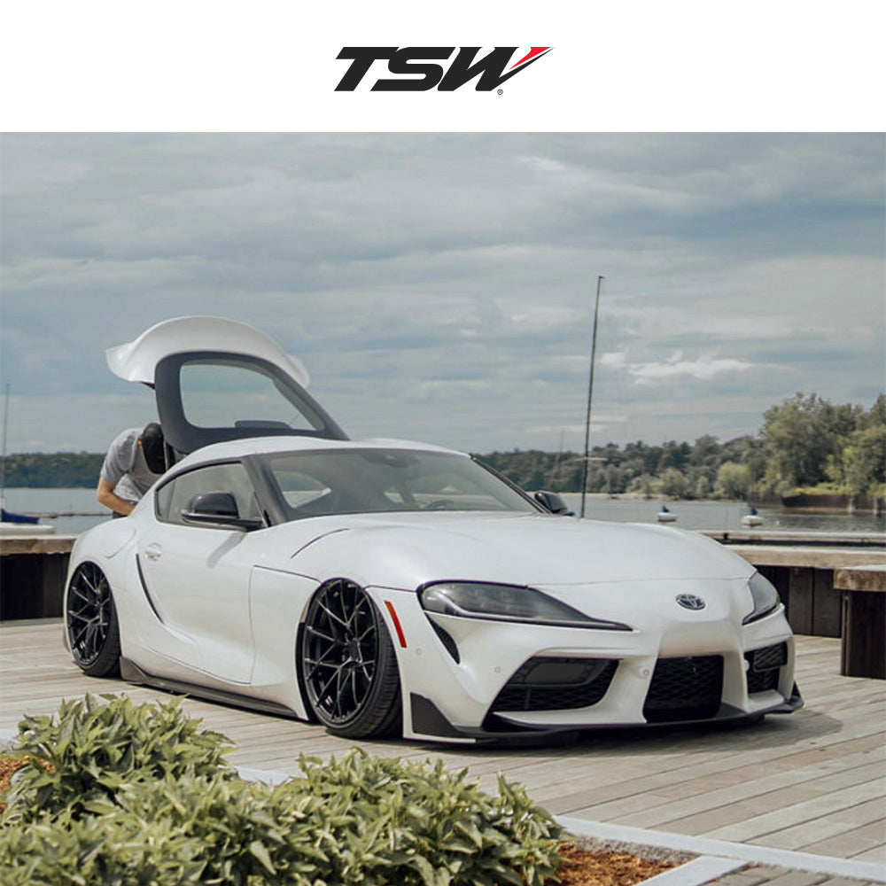 日産 フェアレディZ (Nissan 370Z)用 TSW セクター 20x9J ET 30 フロント 20x10.5 ET 23リア セミグロスブラック ホイール４本セット TSW TW SECTOR 20X9 5X114 +30 76.1 SG-BLK / TW SECTOR 20X10.5 5X114 +23 76.1 SG-BLK (送料無料)