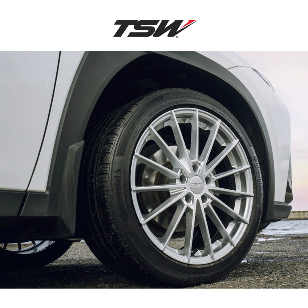 BMW X5用 TSW グッドウッド 20x9J ハイパーシルバー ホイール４本セット TSW Goodwood TW005 20X9 5X112 H-SLV 27MM (送料無料)
