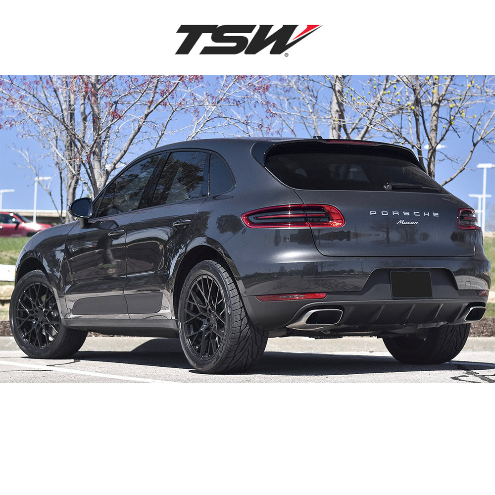 BMW X5用 TSW セブリング 18x8.5J マットブラックホイール４本セット TSW Sebring TWSEB 18X8.5 5X112 M-BLK 32MM (送料無料)