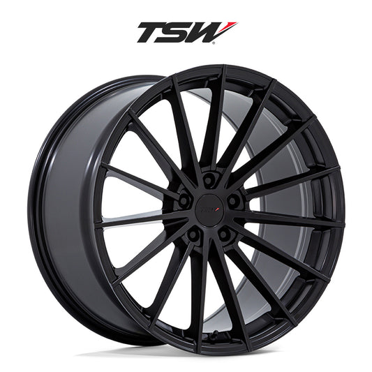 ホンダ シビック　タイプＲ(Honda Civic Type-R)用 TSW グッドウッド 19x8.5J ET 25 フロント&リア マットブラックホイール４本セット TSW GOODWOOD 19X8.5 5X120 74 +25 M-BLK (送料無料)