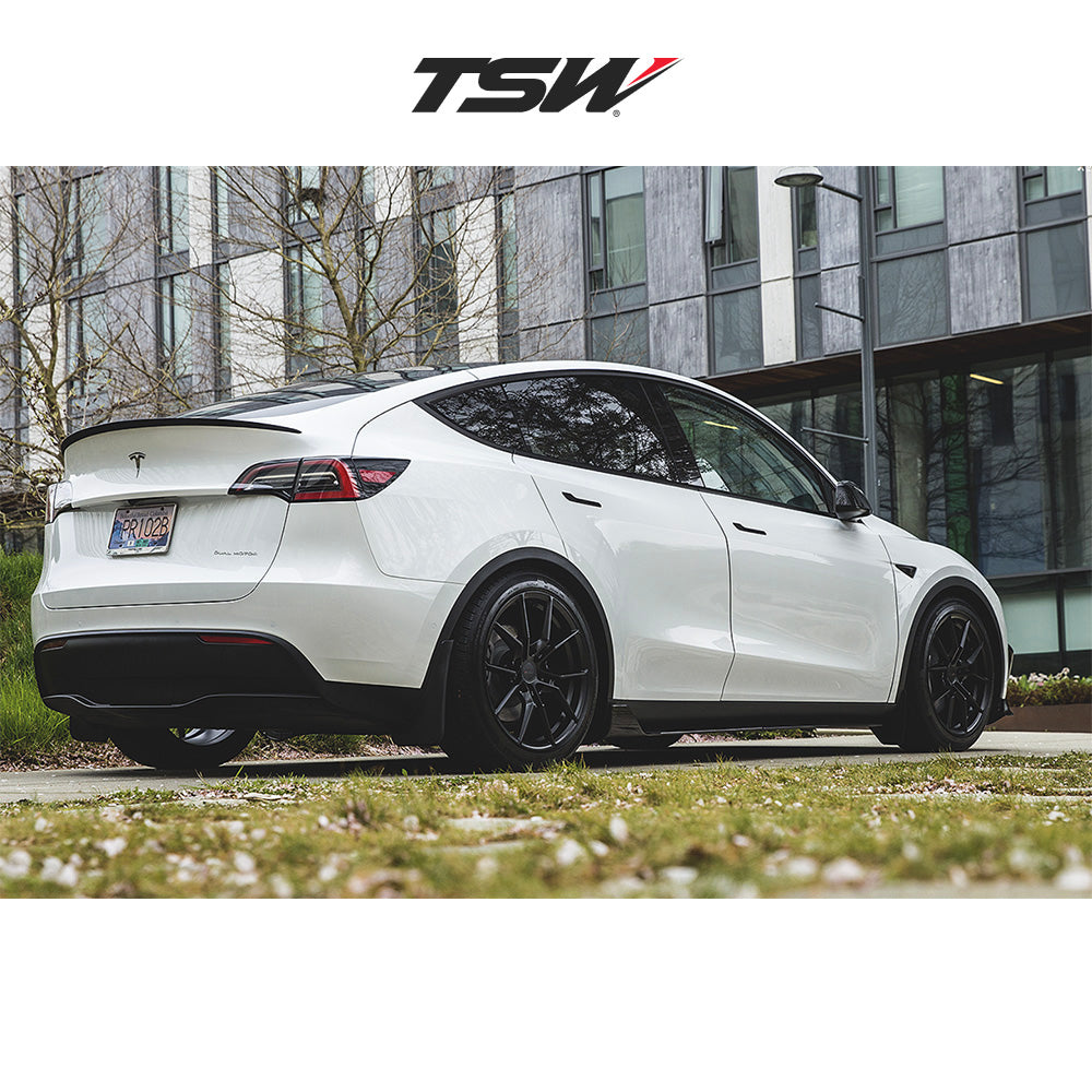 トヨタ プリウス(Toyota Prius)用 TSW ネプチューン 18x8J ET 35 フロント&リア セミグロスブラック ホイール４本セット TSW TW NEPTUNE 18X8 5X114 +35 76 S-BLK (消費税、送料込み)