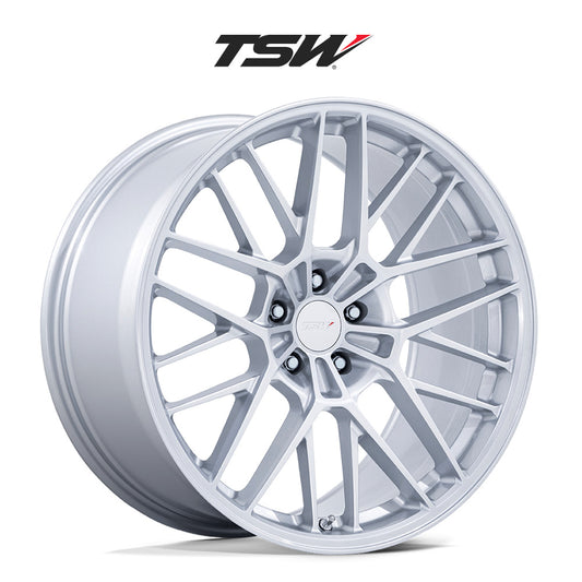 トヨタ ＧＲ８６(Toyota GR86)用 TSW デイトナ 19x8.5J ET 35 フロント&リア グロスシルバー ホイール４本セット TSW DAYTONA 19X8.5 5X100 72 +35 G-SLV (送料無料)