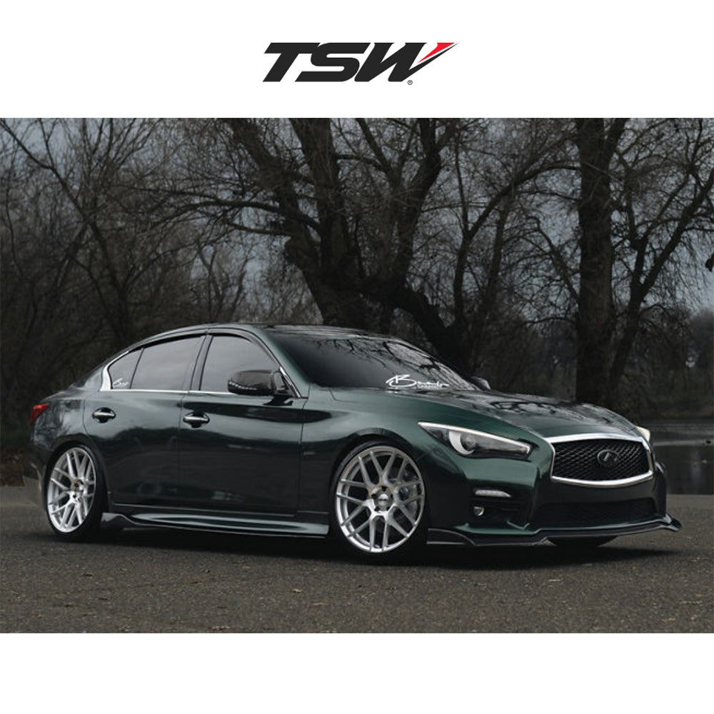 BMW X5用 TSW ラサルト 22x9J グロスシルバーマシンド ホイール４本セット TSW Lasarthe TW002 22X9 5X112 G-SLV-MACH 27MM (送料無料)